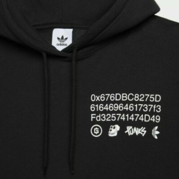 Adidas Into the Metaverse BayC Punks Bored Ape Yacht Club Hoodie Large - Picture 2 of 6